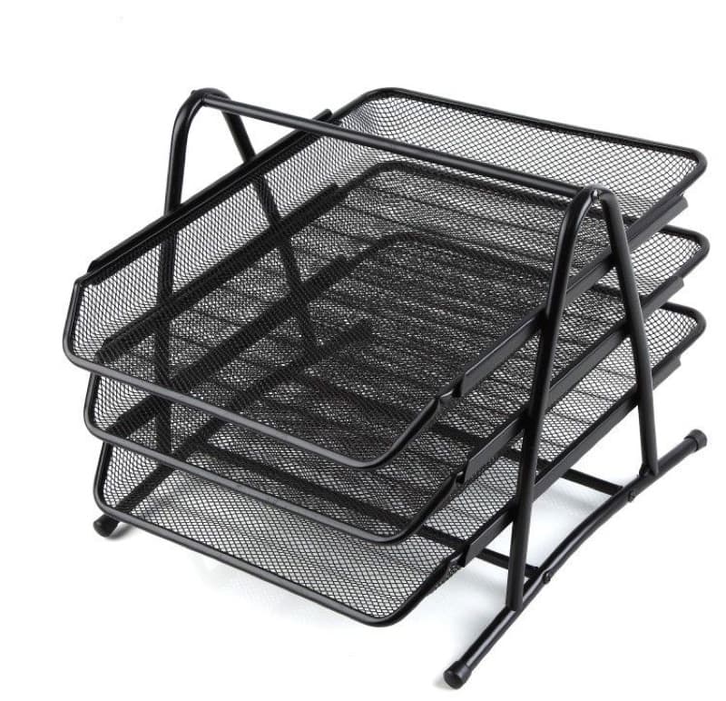 3 Layer Comix Metal File Tray