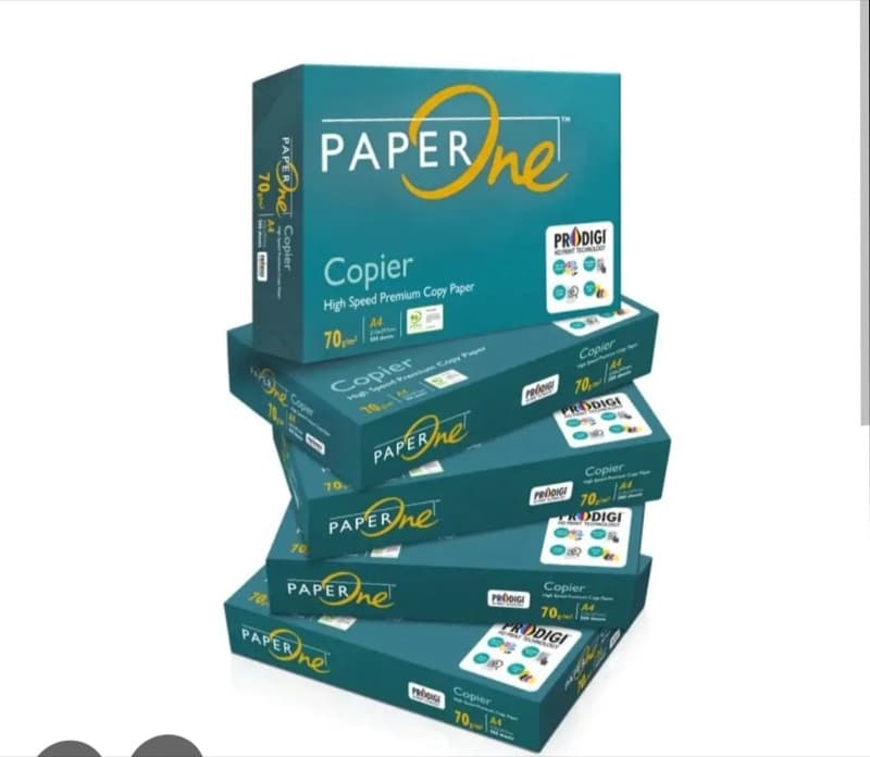 A4 printing Paper One 70 GSM 500 pcs In Rim( 5 Ream In ABox)