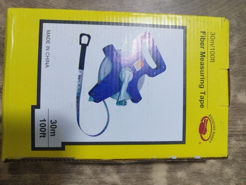 30 M/100 Ft Fiber Measuring Tape