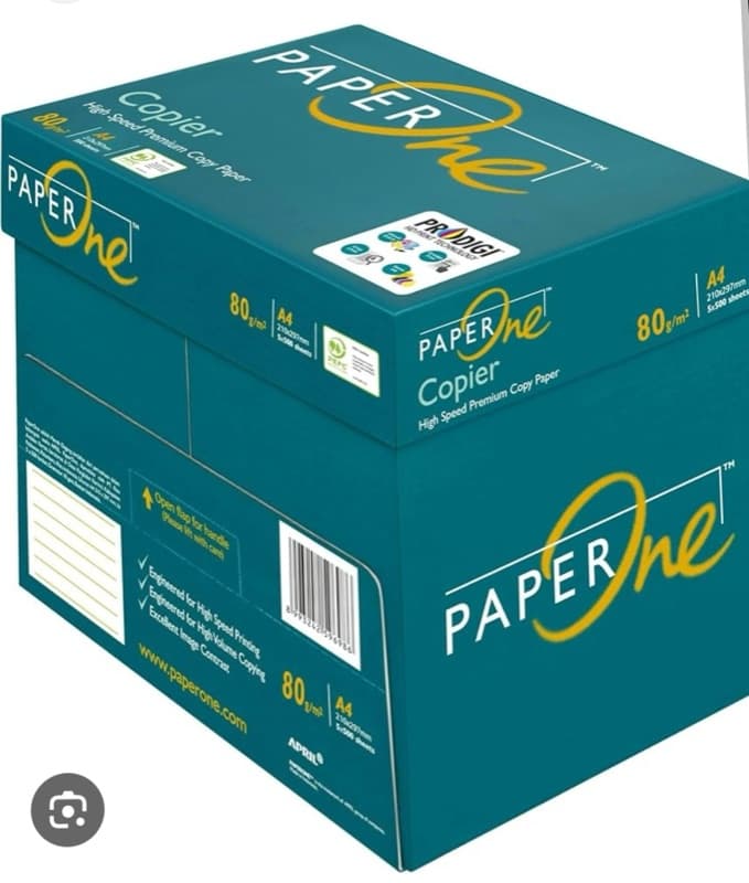 A4 Printing Paper 80 Gsm Paper One Green Box( 5 Ream In A Box)