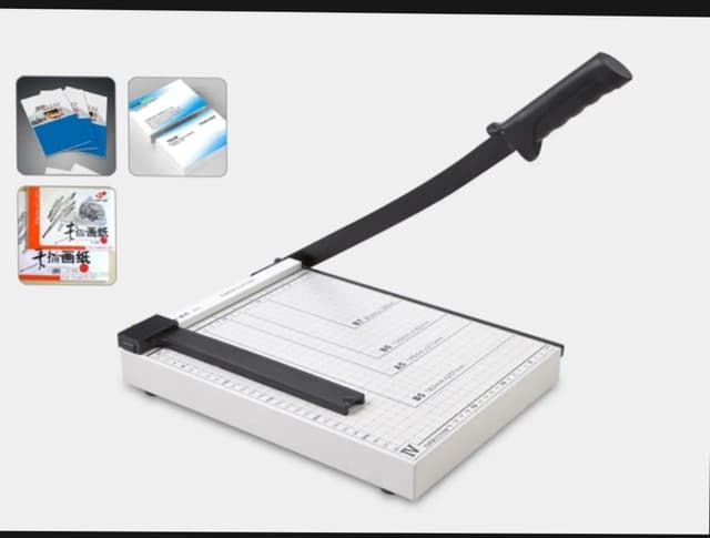 A4 Size Comix Paper Cutter Model B2781 Iron Based Material