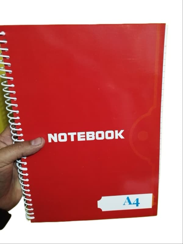 A4 Size Notebook 130 sheets (260 pages, both sides).1 Pc