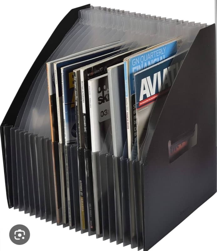 Bindermax A4 Expanding Magazine Holder 13 Pocket