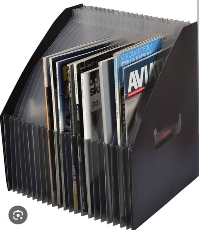 Bindermax A4 Expanding Magazine Holder 13 Pocket
