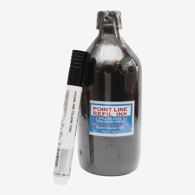 Black Color White Board Marker Ink 500Ml