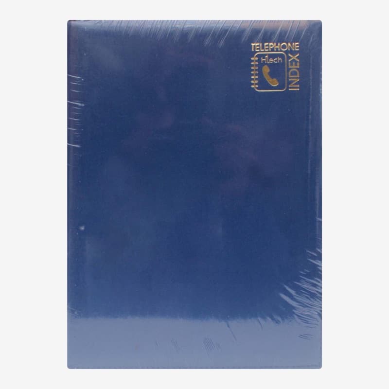 Blue Color 700 Telephone Index/ Diary