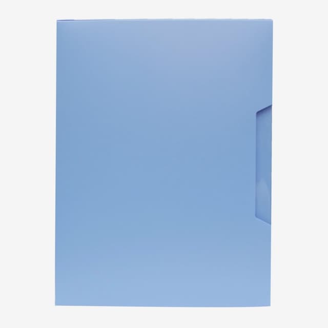 Blue Color Comix A4 Clear book File 80 Pocket