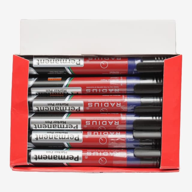 Bullet Tip (Black Ink) Pack Of 12