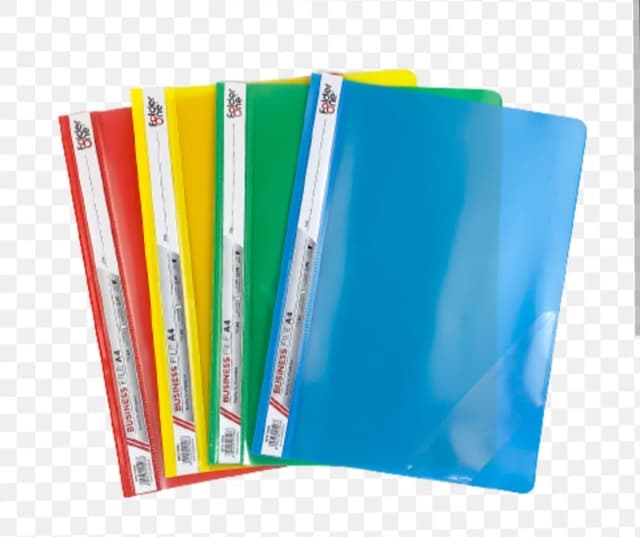Business File Transparent A4 Size 12 pcs Set