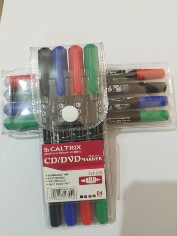 Caltrix Double Side Nib Permanent CD Marker/OHP Pen