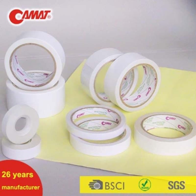 Camat Double Sides Paper Tape 1Inch