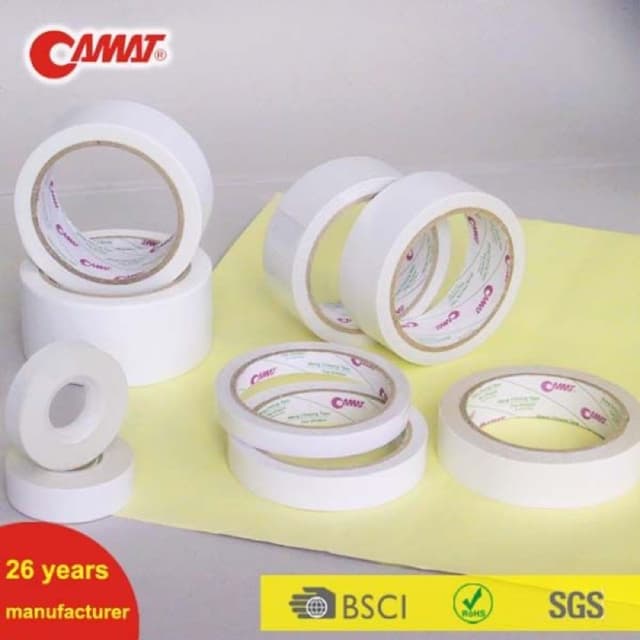 Camat Double Sides Paper Tape 1Inch