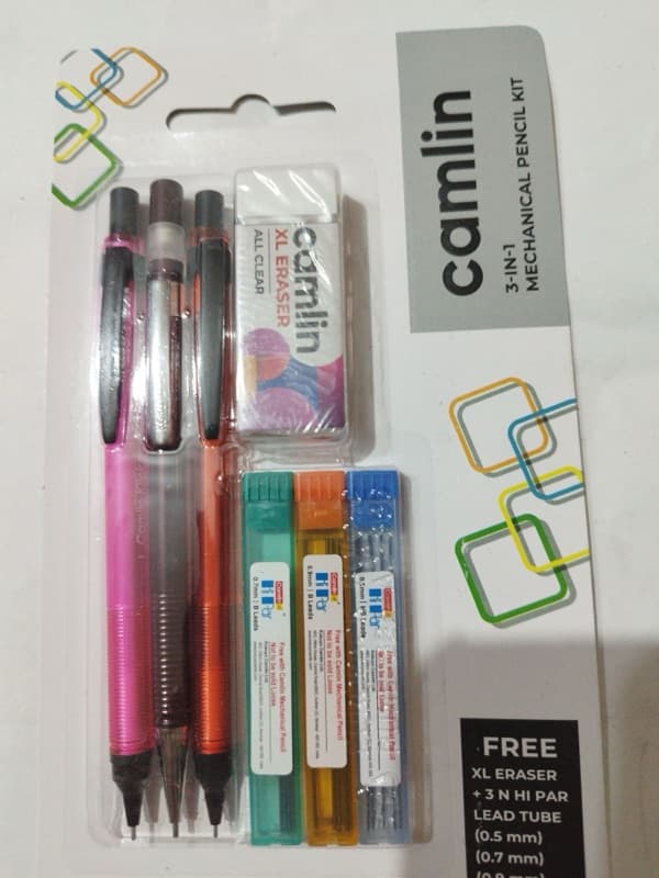 Camlin 3 In 1 Mechanical Pencil Kit
