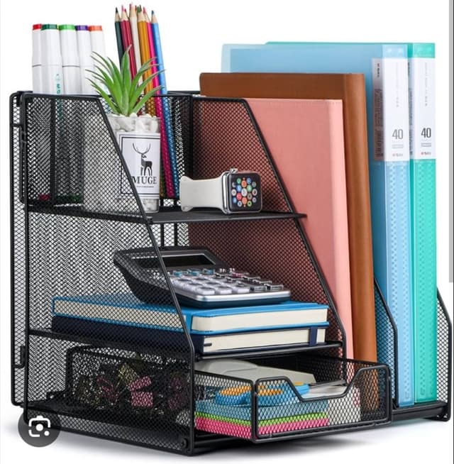 Comix Desk Organiser With Magazine Holder Model B2076