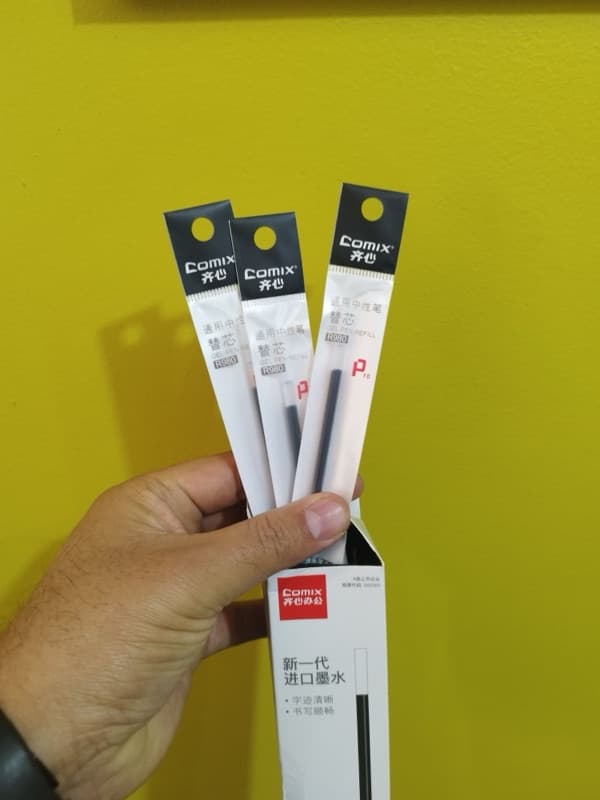 Comix Gel Pen Refill 10 Pcs Set 0.5MM R980