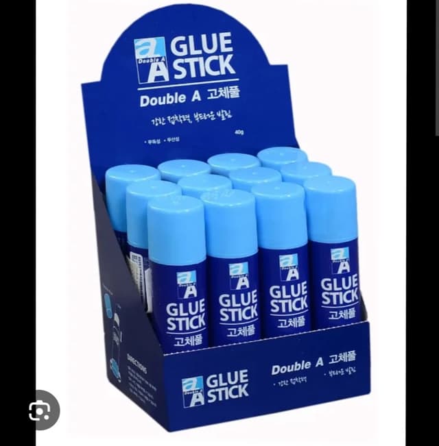 Double a Glue Stick 40 Gram 12 Pcs Box