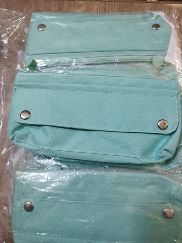 Double Pocket Washable Pencil Case For Students