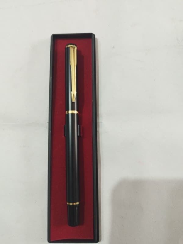 Fancy Ball Pen Black Ink Single Pack Box