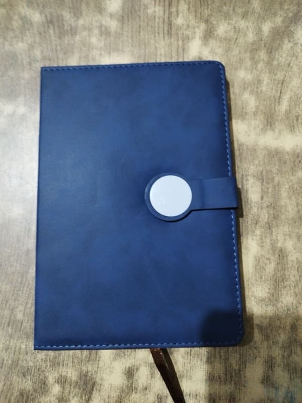 Fancy Diary With Magnetic Button Pure Synthetic