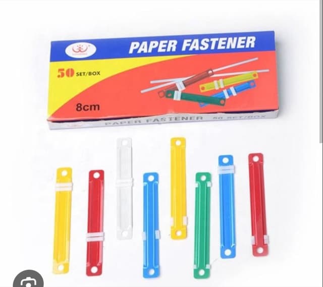 File Fastener (Paper Fastener) 50 Pcs Packet