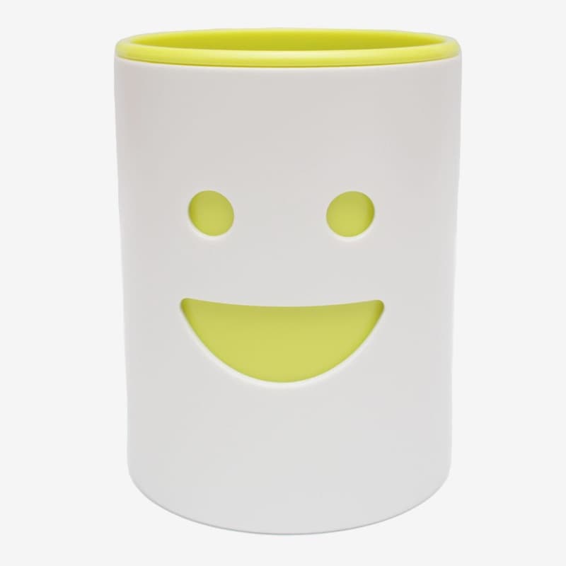 Green Color Comix Tow-Tone Pen Holder