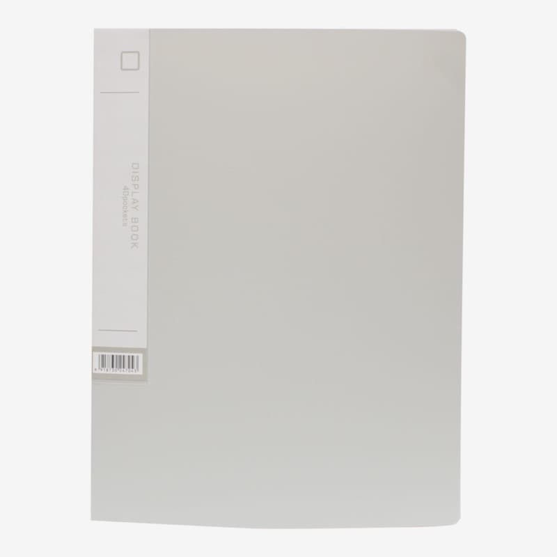 Grey Color Comix A4 Display Book 40 Pockets