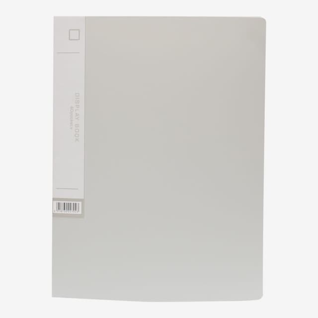 Grey Color Comix A4 Display Book 40 Pockets