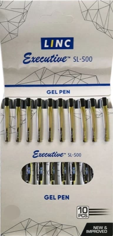 Link Executive Gel Pen 10 Pcs Packet