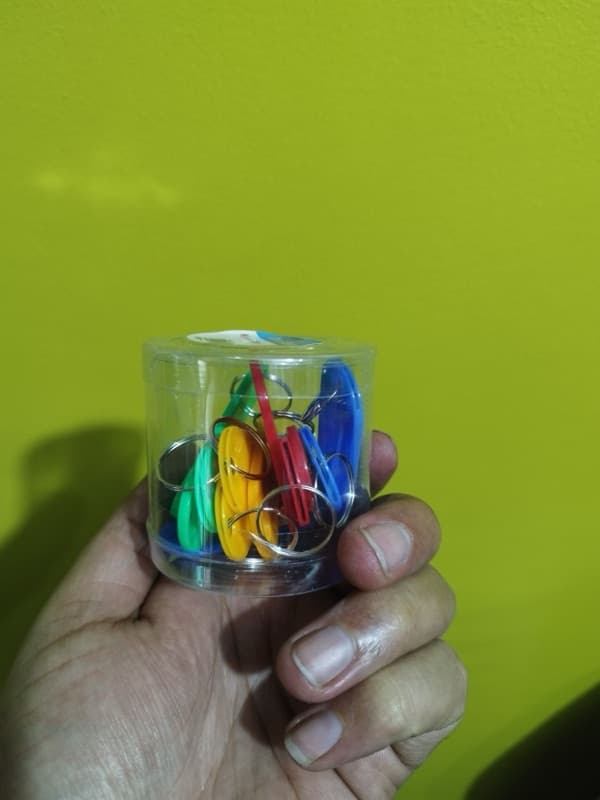 Memories Previous Key Holder Multicoloured 12 Pcs Set