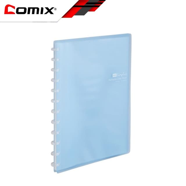 Multi Color Simplus A4 Refillable Clear Book 20 Pocket
