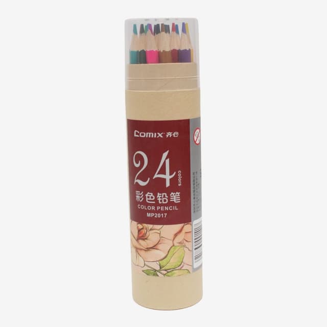 Multicolor Color Comix Color Pencil 24 Colors