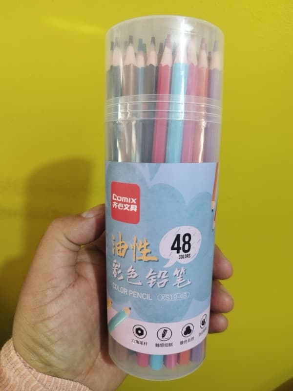 Multicolor Color Comix Color Pencil 48 Colors