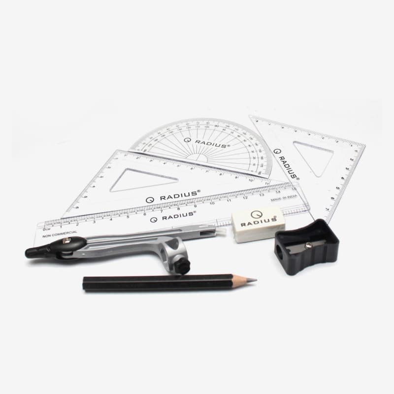 Radius Mathematical Instrument Set For Students