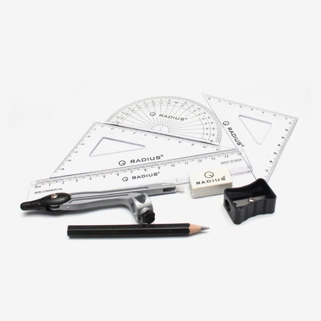 Radius Mathematical Instrument Set For Students