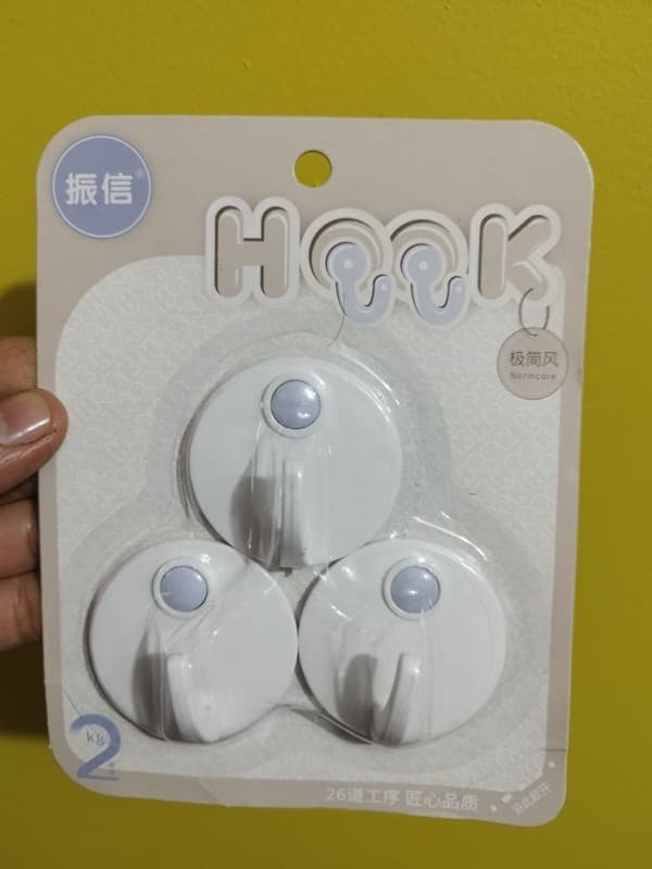 Round Wall Hooks 3 Pcs Set