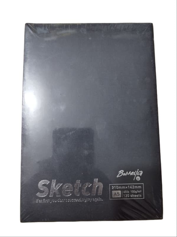 Sketch Book A5 Size 100 g/M2 210*142 MM / 120 Sheets
