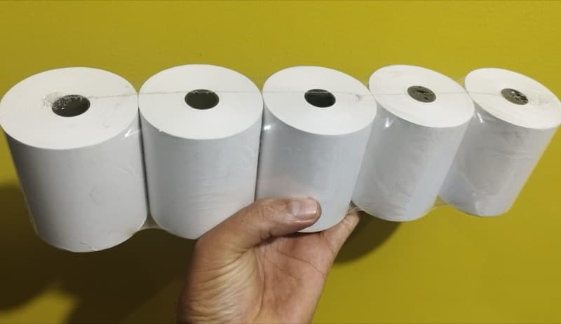 Thermal Roll Paper 3 Inch 5 Pcs Set