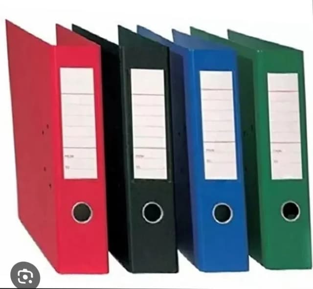 Today 3" Inch FC Size Index File 10 Pcs Set