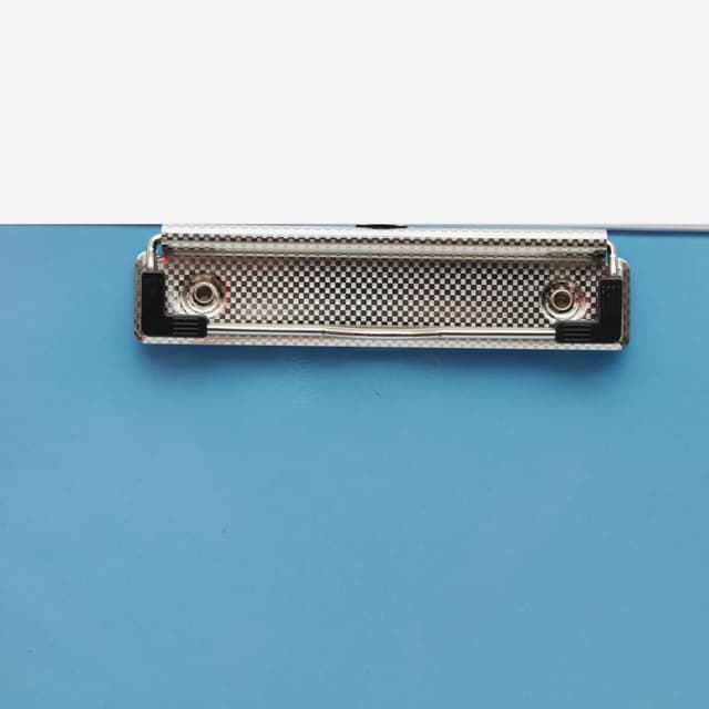 Transparent Blue Color Comix A4 Clip Board