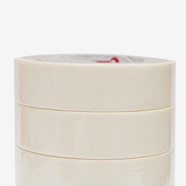 White Color Camat 1/2" Masking Tape Pack Of 6