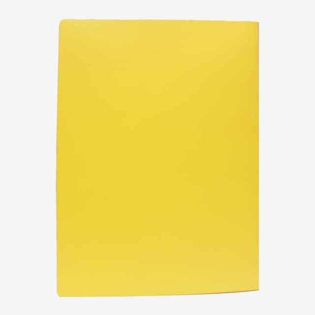 Yellow Color Comix A4 Display Book 20 Pockets