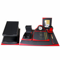 Thumbnail for Sensa Luxury Executive Wooden Table Organizer 10pcs Set