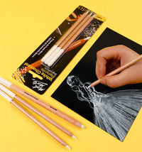 Thumbnail for Mont Marte White Charcoal Pencils Pack of 3