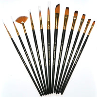 Thumbnail for Keep Smiling Mix Artist Brush Set 12Pcs