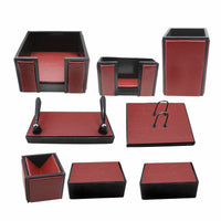 Thumbnail for Senator Rexine Leather Desk Organizer 8pcs Set #20