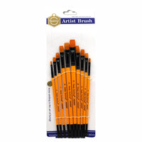 Thumbnail for Keep Smiling Acrylic Flat Brush Pack Of 10