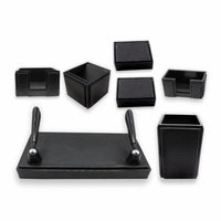 Thumbnail for Senator Rexine Leather Desk Organizer 7pcs Set #20