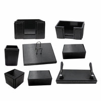 Thumbnail for Senator Rexine Leather Desk Organizer 8pcs Set  #20