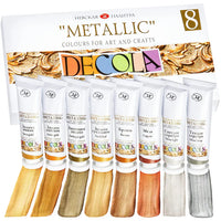 Thumbnail for Decola Metallic Acrylic Paint Set Of 8x18ml