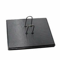 Thumbnail for Senator Rexine Leather Office Desk Organizer 8pcs Set With Watch #20(Black)